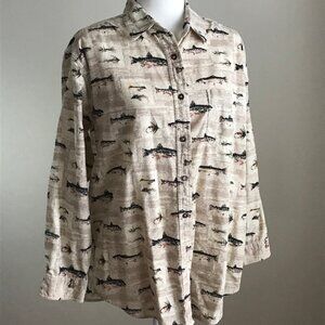 RedHead for Her Corduroy Shirt Size Medium